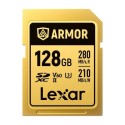 Lexar 128 Gb Armor Gold UHS-II V60 IP68 lettura 280 Mb/s scrittura-210 Mb/s