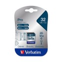 Verbatim 32 GB SD PRO 600X 90 Mb/sec