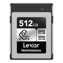 Lexar CF Express 4.0 512 Gb TYPE B silver 3600 Mb/s read - 3000 Mb/s write