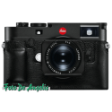 Leica 24020 fondello in pelle nero per Leica M10