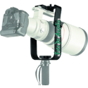 Manfrotto 393 Staffa ad ''U'' per teleobiettivi