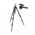 Manfrotto 190XDB kit treppiedi con testa 391 RC2
