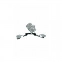Manfrotto 330B Supporto per 2 flash macro nero