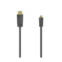 Hama HDMI/HDMI Micro Cavo 1,5 MT