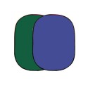 F-System pannello pieghevole 148X200 Verde/Blu