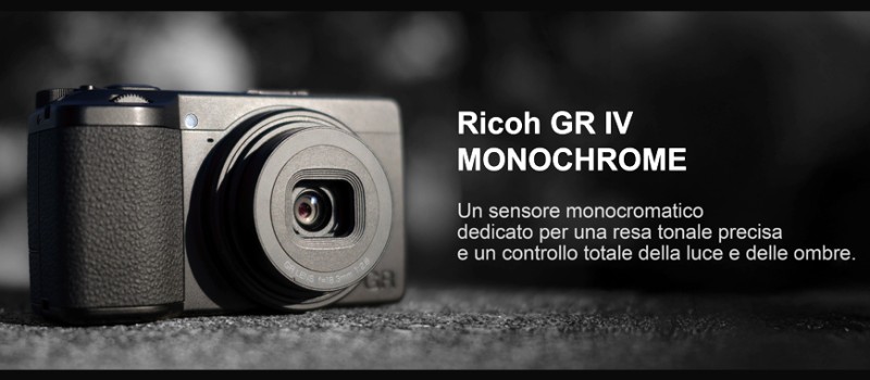 RICOH annuncia la GR IV Monochrome: un’espressione sublime della fotografia in bianco e nero