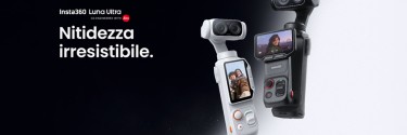 Nuova Insta360 Luna Ultra: la videocamera gimbal 8K che ridefinisce la creazione di contenuti
