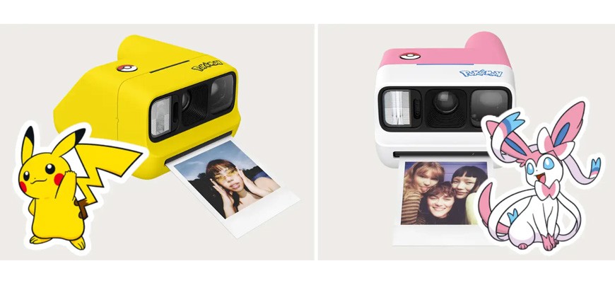 Polaroid Go Generation 3 Pokémon Pikachu Edition e Sylveon Edition