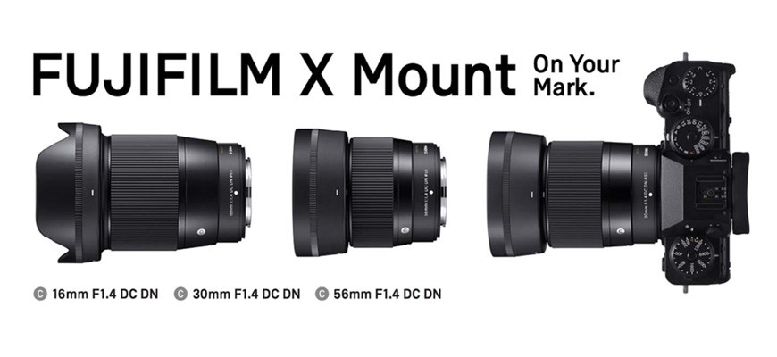Nuovi obiettivi Sigma Fujifilm  X Mount
