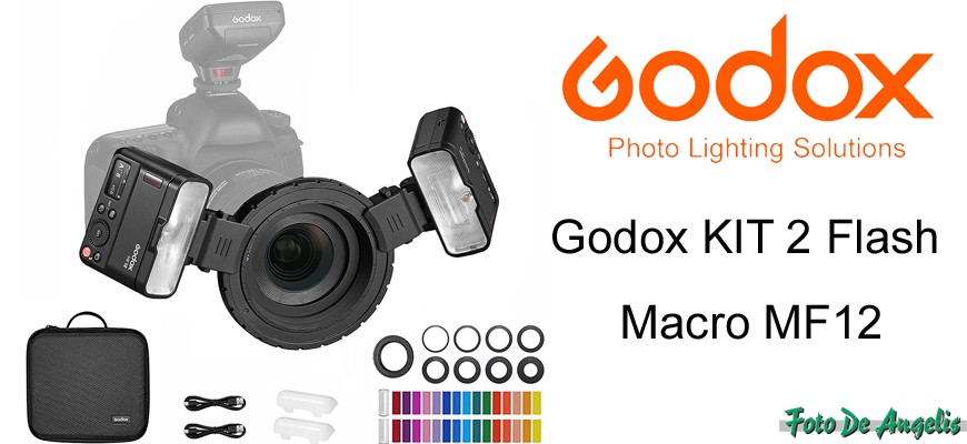 Godox KIT 2 Flash Macro MF12