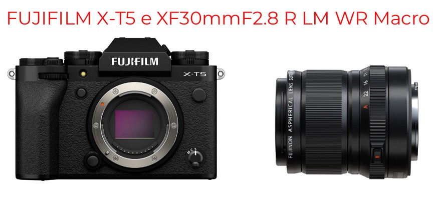 Fujifilm X-T5 e XF30 mm f2.8 r LM WR macro