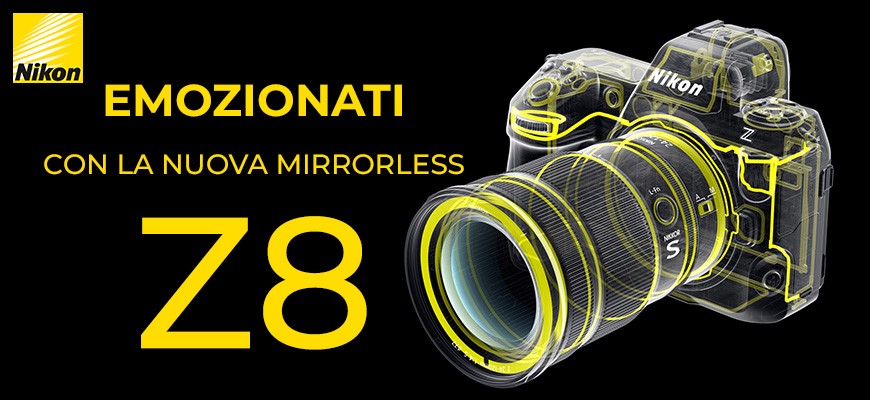 E' arrivata la Z8, la nuova mirrorless Nikon