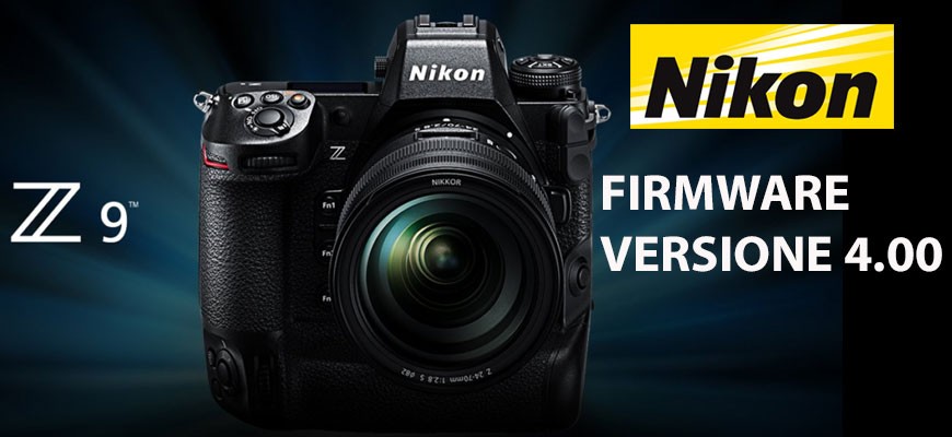 Nikon Z9 Firmware Versione 4.00